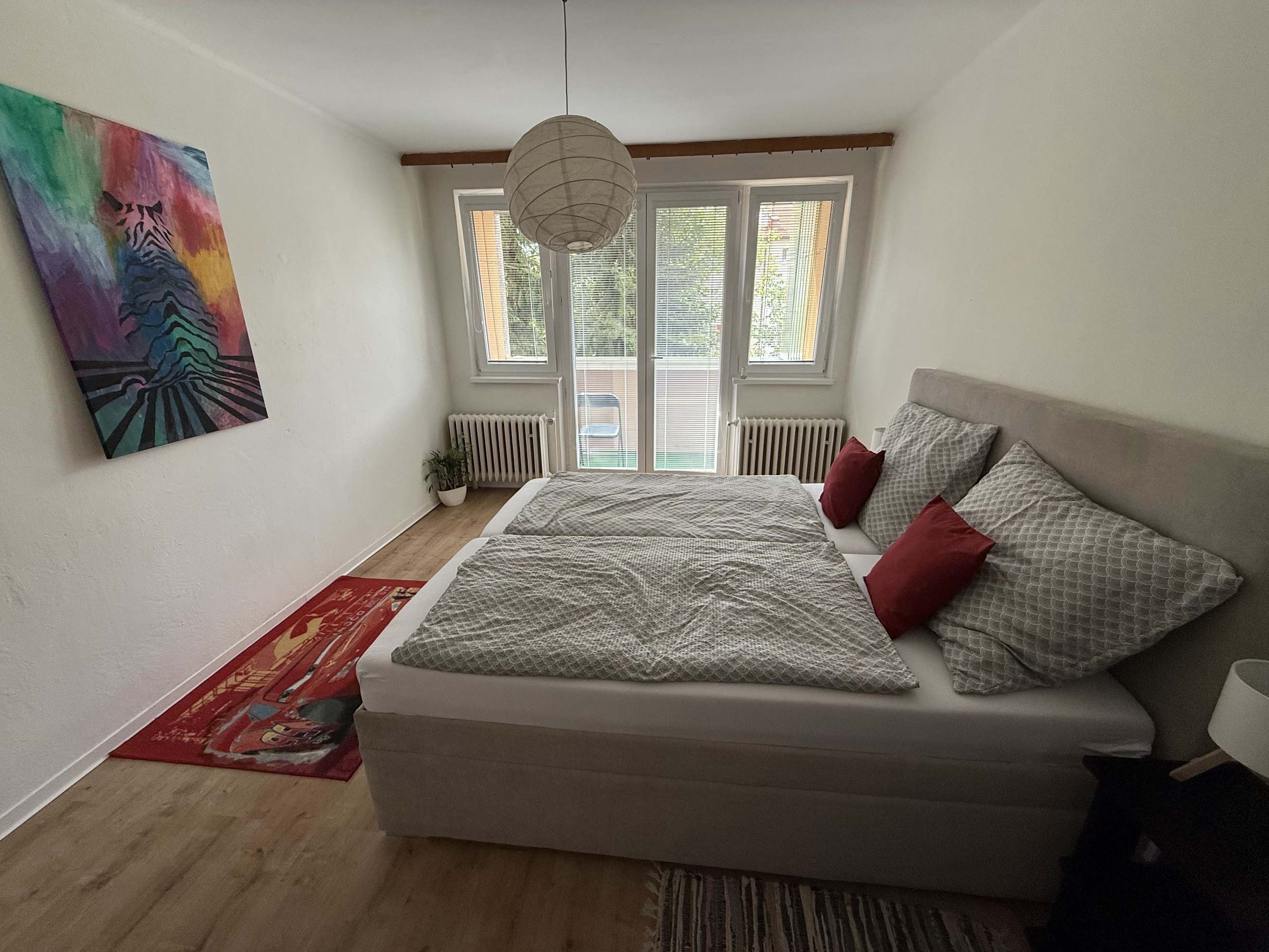 Ložnice apartmánu JzP