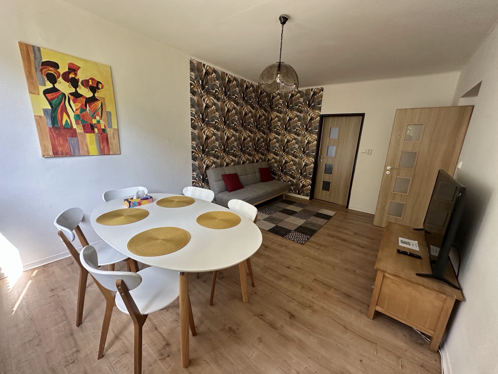 Obývací pokoj apartmánu JzP